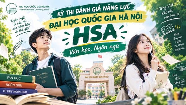 HSA - Văn học - Ngôn ngữ (tư duy định tính)