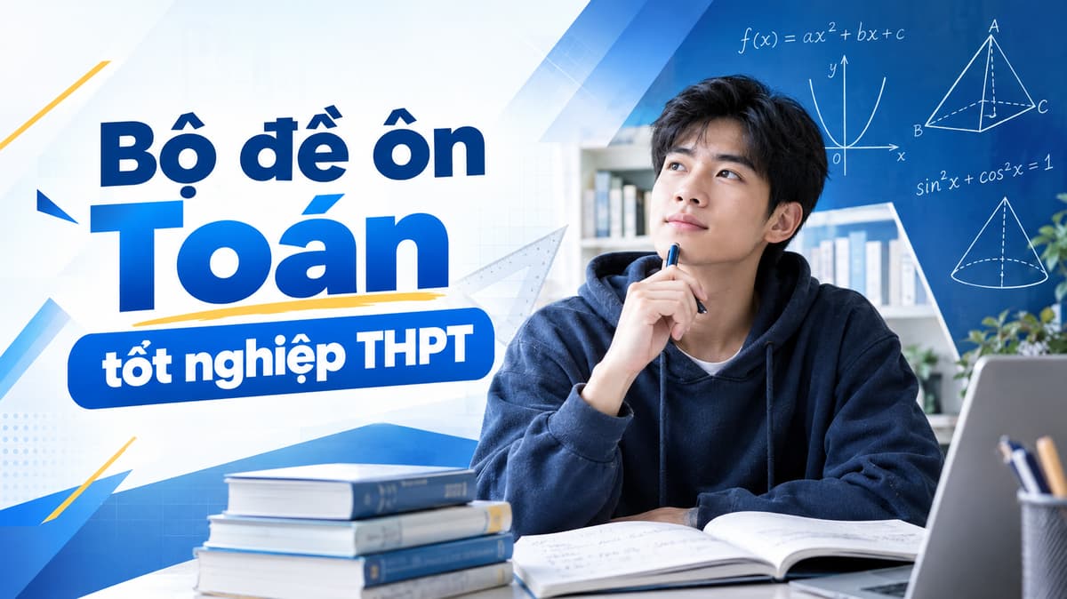 Bộ đề ôn Toán tốt nghiệp THPT