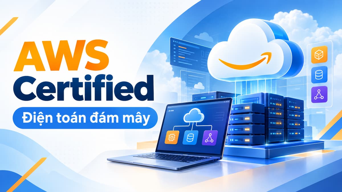 Chứng chỉ điện toán đám mây AWS Certified (Cloud Practitioner, Solutions Architect – Associate) – Chứng chỉ điện toán đám mây
