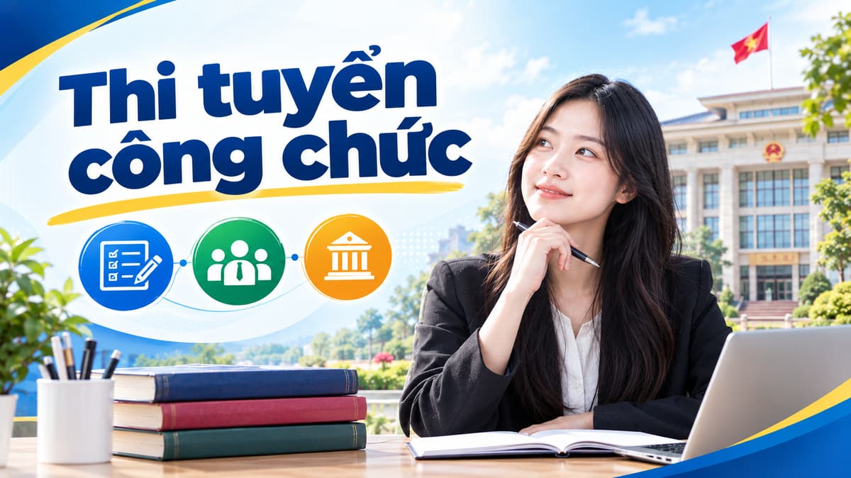 Thi tuyển công chức theo Nghị định 170/2025/NĐ-CP – Ôn thi tuyển công chức