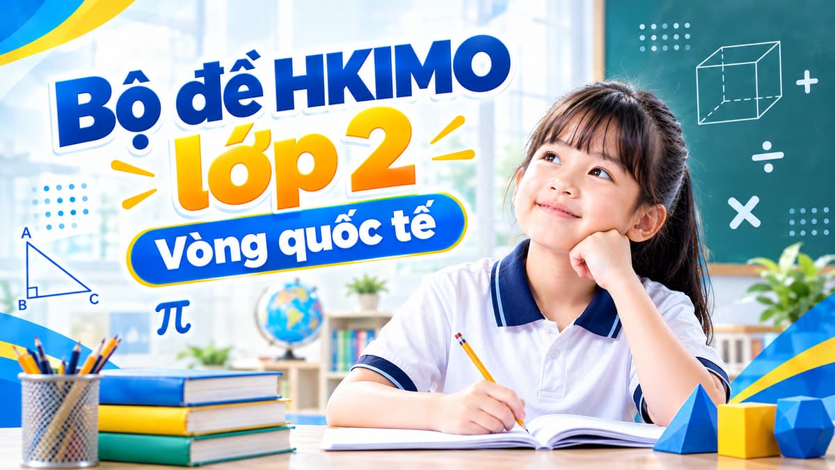 Bộ đề HKIMO lớp 2 - Vòng quốc tế