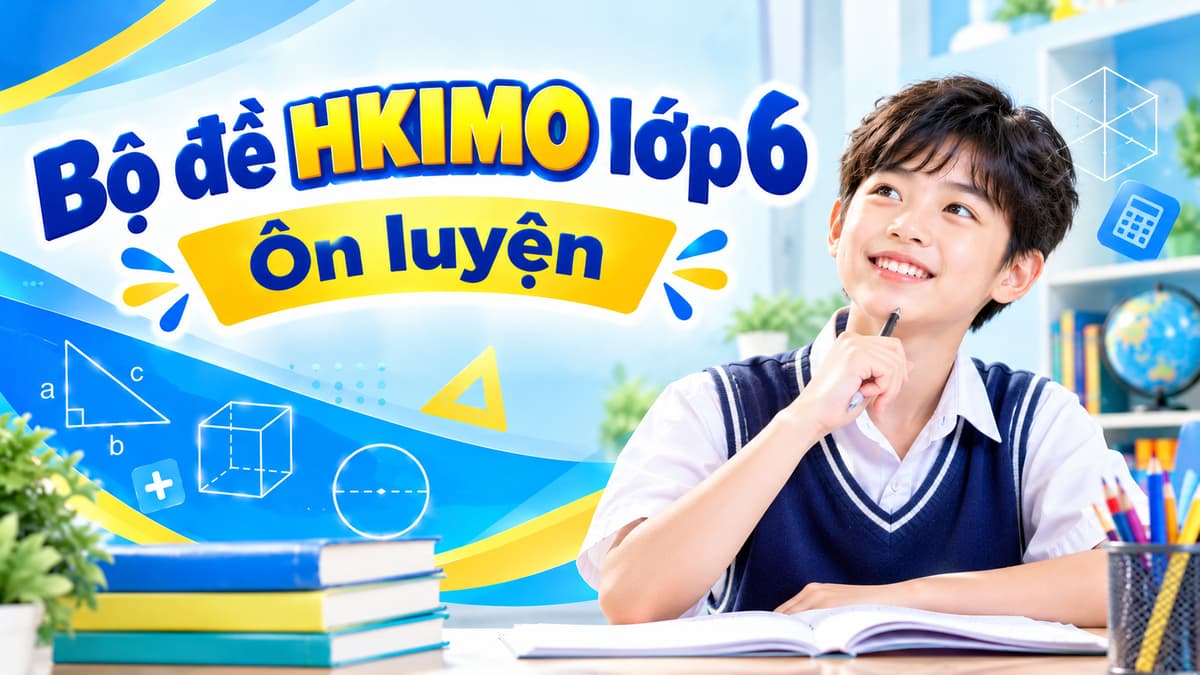Bộ đề HKIMO lớp 6 - Ôn luyện