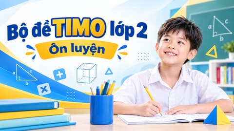 Bộ đề TIMO lớp 2 - Ôn luyện