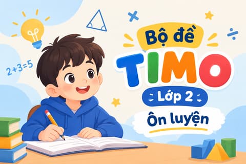 Bộ đề TIMO lớp 2 - Ôn luyện