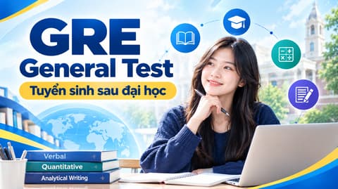 GRE General Test – Tuyển sinh sau đại học