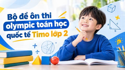 Bộ đề ôn thi olympic toán học quốc tế Timo lớp 2